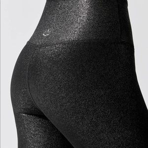 Beyond Yoga Twinkle Black High-Waisted Legging